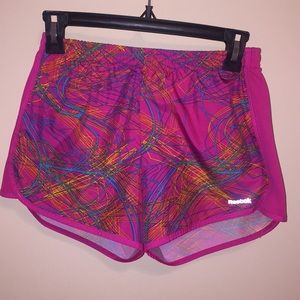 Patterned Pink Running Shorts